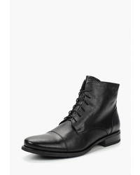 Мужские черные кожаные классические ботинки от Domeno