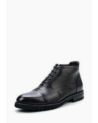 Мужские черные кожаные классические ботинки от Guido Grozzi