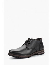 Мужские черные кожаные классические ботинки от Instreet