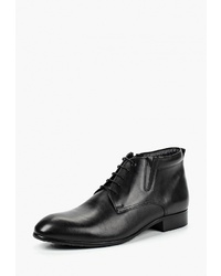 Мужские черные кожаные классические ботинки от Kazar