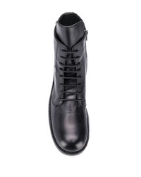 Мужские черные кожаные классические ботинки от Ann Demeulemeester