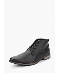 Мужские черные кожаные классические ботинки от Moza-X