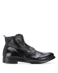 Мужские черные кожаные классические ботинки от Officine Creative