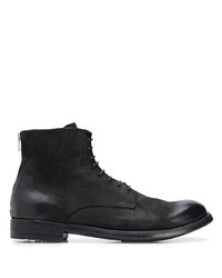Мужские черные кожаные классические ботинки от Officine Creative
