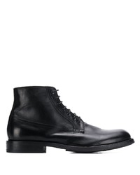 Мужские черные кожаные классические ботинки от Pantanetti