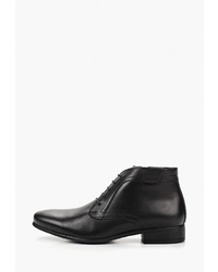 Мужские черные кожаные классические ботинки от Pierre Cardin
