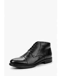 Мужские черные кожаные классические ботинки от Ralf Ringer