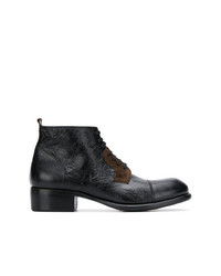 Мужские черные кожаные классические ботинки от Rocco P.