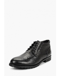 Мужские черные кожаные классические ботинки от Vitacci