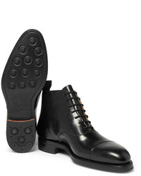 Мужские черные кожаные классические ботинки от George Cleverley