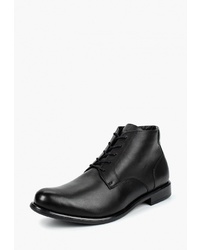 Мужские черные кожаные классические ботинки от Wojas