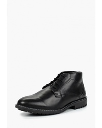 Мужские черные кожаные классические ботинки от Woodland