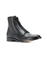 Мужские черные кожаные классические ботинки от Givenchy
