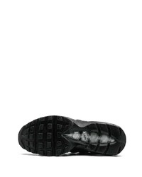 Мужские черные кожаные кроссовки от Nike