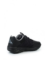 Мужские черные кожаные кроссовки от Anta