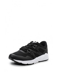 Мужские черные кожаные кроссовки от Anta