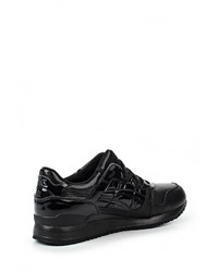 Мужские черные кожаные кроссовки от ASICSTiger