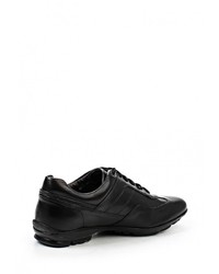 Мужские черные кожаные кроссовки от Bata