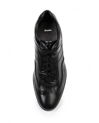 Мужские черные кожаные кроссовки от Bata