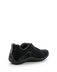 Мужские черные кожаные кроссовки от Caterpillar