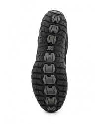 Мужские черные кожаные кроссовки от Caterpillar