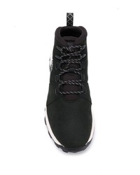Мужские черные кожаные кроссовки от Timberland