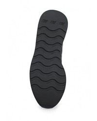 Мужские черные кожаные кроссовки от New Balance