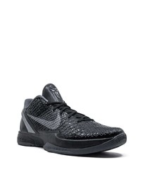 Мужские черные кожаные кроссовки от Nike