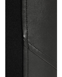 Черные кожаные леггинсы от MICHAEL Michael Kors