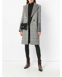 Черные кожаные леггинсы от Drome