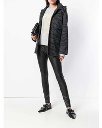 Черные кожаные леггинсы от Zadig & Voltaire