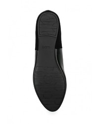 Женские черные кожаные лоферы от Aldo