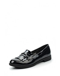 Женские черные кожаные лоферы от Avenir