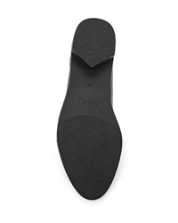 Женские черные кожаные лоферы от Betsy