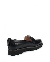 Женские черные кожаные лоферы от Betsy