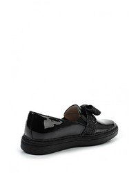 Женские черные кожаные лоферы от Betsy