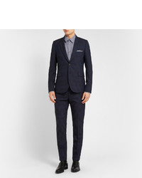 Мужские черные кожаные лоферы от Mr. Hare