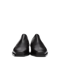 Мужские черные кожаные лоферы от Ann Demeulemeester