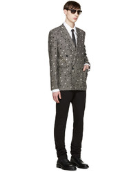 Мужские черные кожаные лоферы от Lanvin