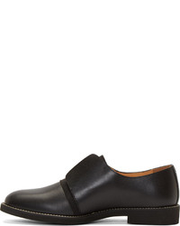 Мужские черные кожаные лоферы от Maison Margiela