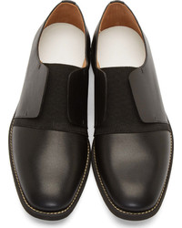 Мужские черные кожаные лоферы от Maison Margiela