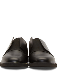 Мужские черные кожаные лоферы от Maison Margiela