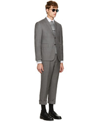 Мужские черные кожаные лоферы от Thom Browne