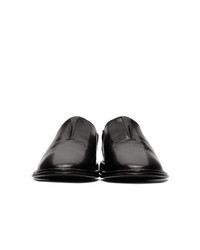 Мужские черные кожаные лоферы от Pierre Hardy