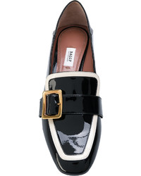 Женские черные кожаные лоферы от Bally