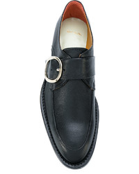 Женские черные кожаные лоферы от Paul Smith