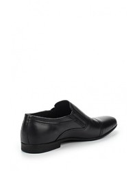 Мужские черные кожаные лоферы от Calipso