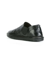 Женские черные кожаные лоферы от Marsèll