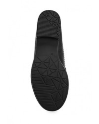 Женские черные кожаные лоферы от Damerose