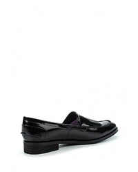 Женские черные кожаные лоферы от Dino Ricci